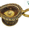 Designer "OM "Antique Lamp Brass