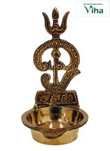 "OM SAKTHI" Lamp Brass in Tamil