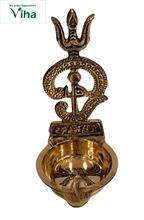 "OM SAKTHI" Lamp Brass in Tamil