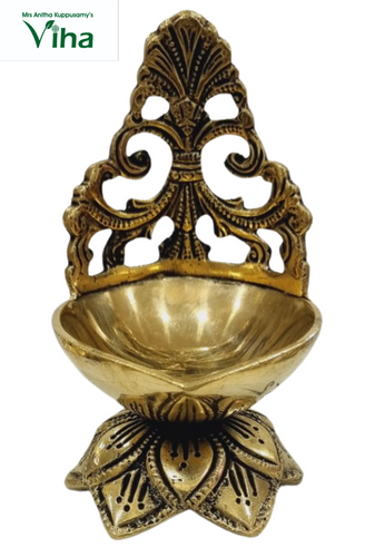 Antique Designer Lamp Brass