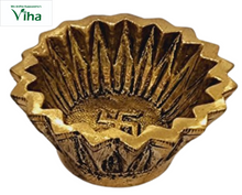 Star Swastik Lamp Brass