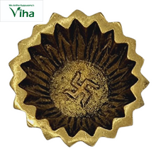 Star Swastik Lamp Brass