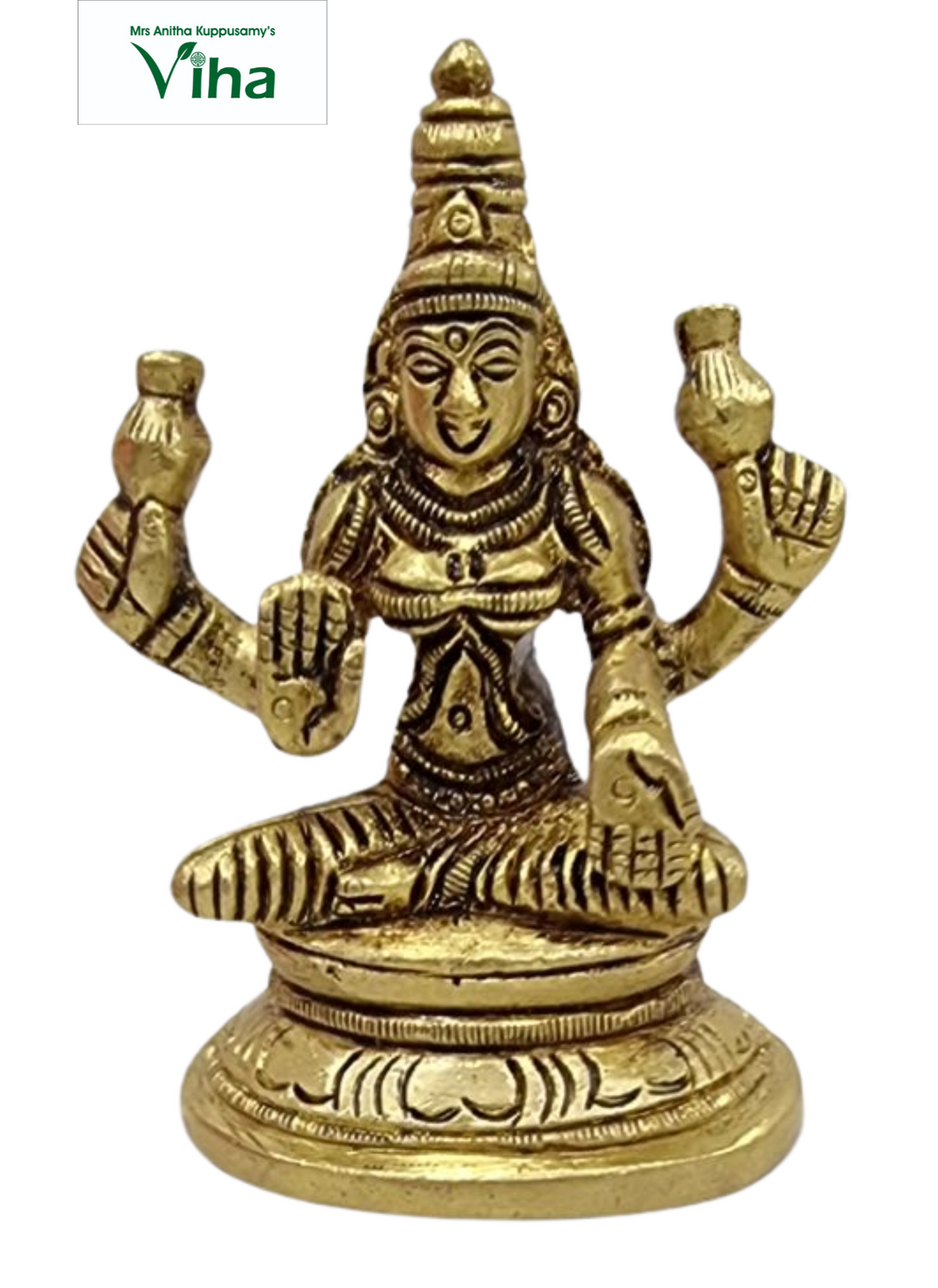 Mahalakshmi Statue Brass 3.2