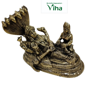 Sri Ranganatha Perumal Statue Brass 5"inches