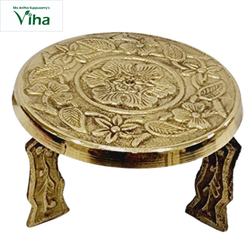 Flower Mukkali Brass - Small