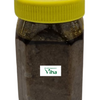 Mint Rice Mix | Pudina Rice Mix in a clear glass jar with an opaque plastic lid