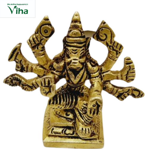 Varahi Amman Statue Brass - 2.5