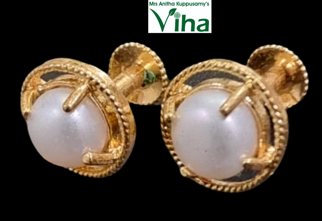 Impon Studs Panchaloha Impon Jewellery – Viha Online