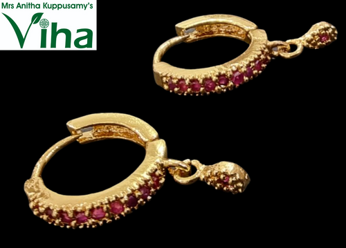 Impon Ear Hangings | Panchaloha | Impon Jewellery