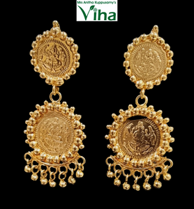 Impon Lakshmi Kasu Malai | Panchaloha | Impon Jewellery