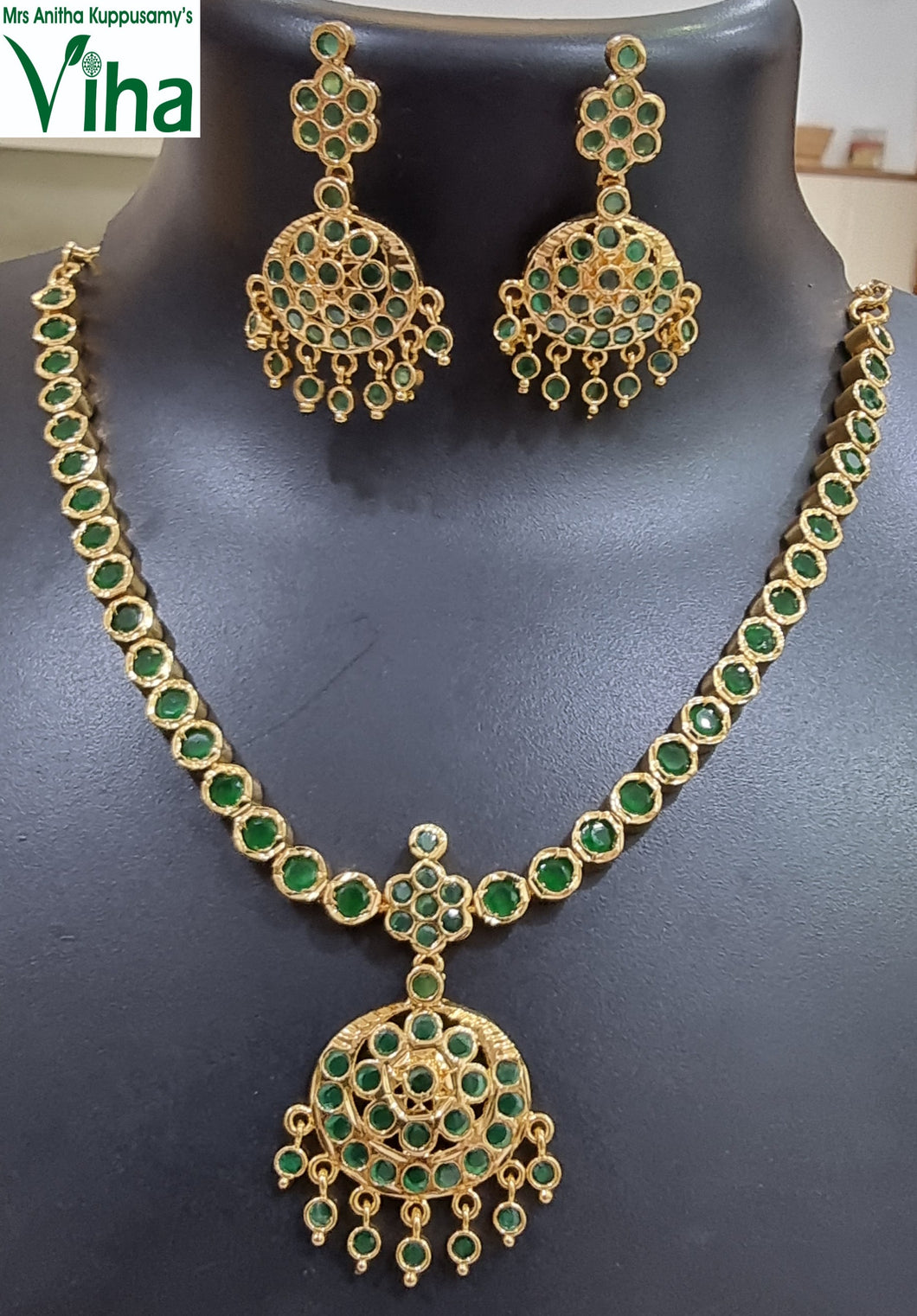 Impon Attiyal Impon Necklace Panchaloha Impon Jewellery