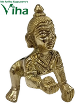 Laddu Gopal Statue Brass