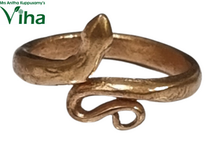 Impon Snake Ring  | Size - 17