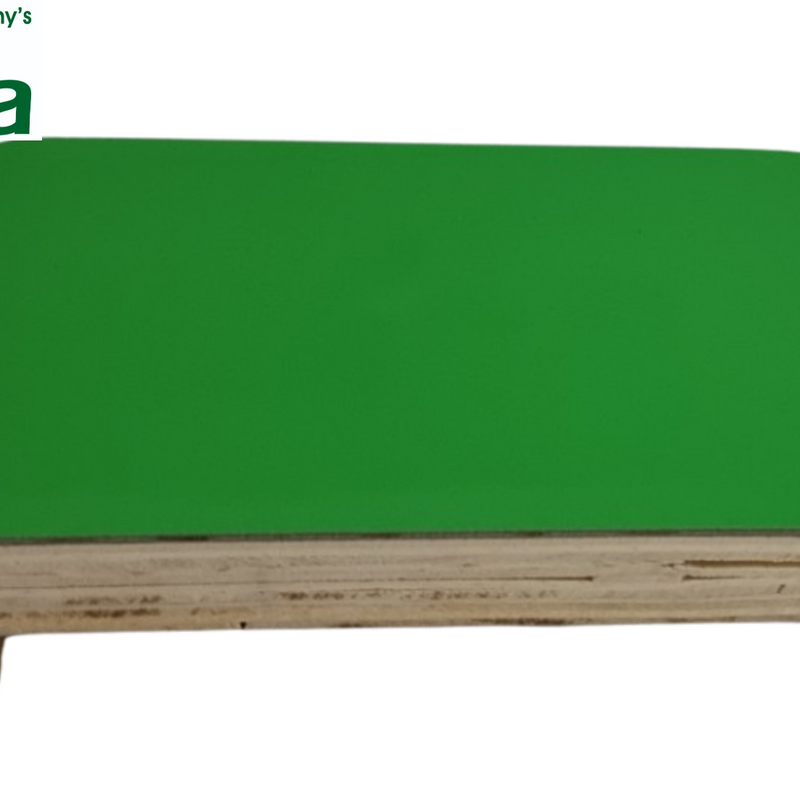 Kubera Manai, a small green-topped wooden stool with four short legs