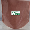 Natural & Organic Strawberry Fruit Powder, a shiny metallic foil pouch containing dull pink powder, bearing a white rectangular label with green text
