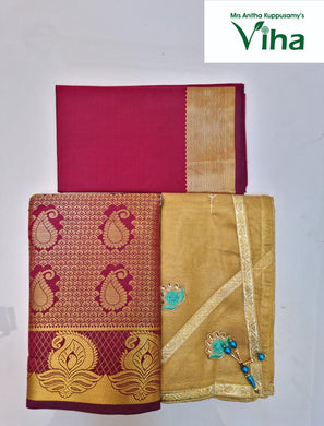 Apoorva Silk Half Saree Set