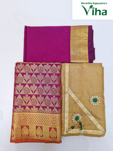 Apoorva Silk Half Saree Set