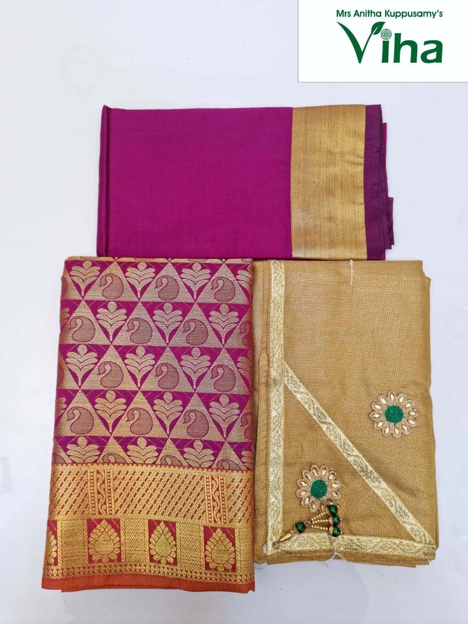 Apoorva Silk Half Saree Set