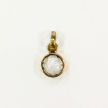 Pearl Ganesha Brass Pendant - 2.54 gms