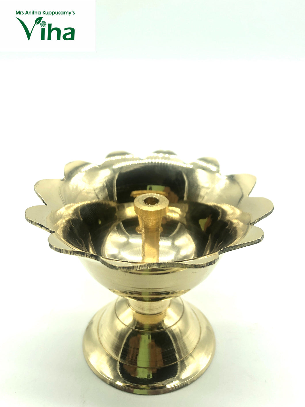 Lotus Lamp Brass