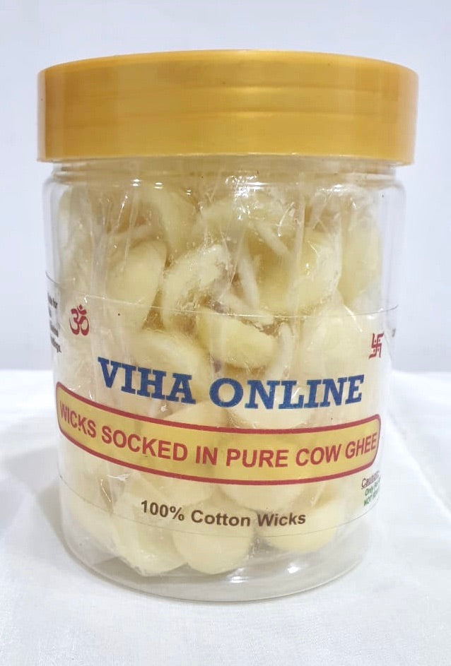 Ghee Deepam / Nei Deepam 100 Pieces - Ready To Use – Viha Online