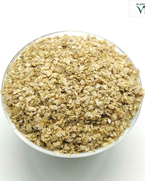 Pearl Millet Poha / Kambu Aval with flattened grain flakes