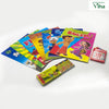 Kid's Colouring Book, Crayons, Colour Pencils, books and two crayon boxes