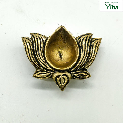 Lotus Lamp Brass