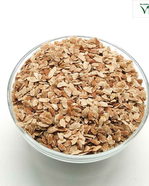 Organic Mappillai Samba Aval with brownish red flaked, flattened flakes