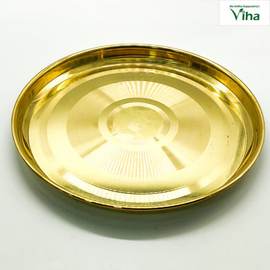 Round Brass Plate